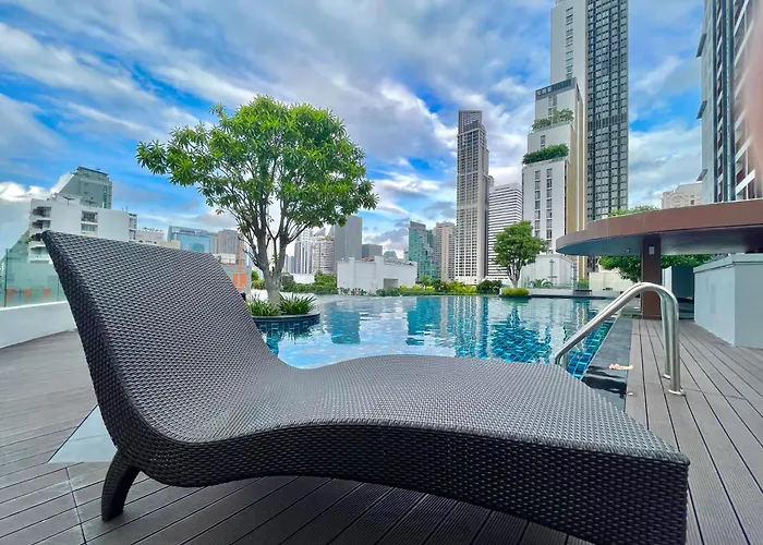 Comfortable Studio, Walk To Bts, Free Wi-fi, Great Location Апартаменты *